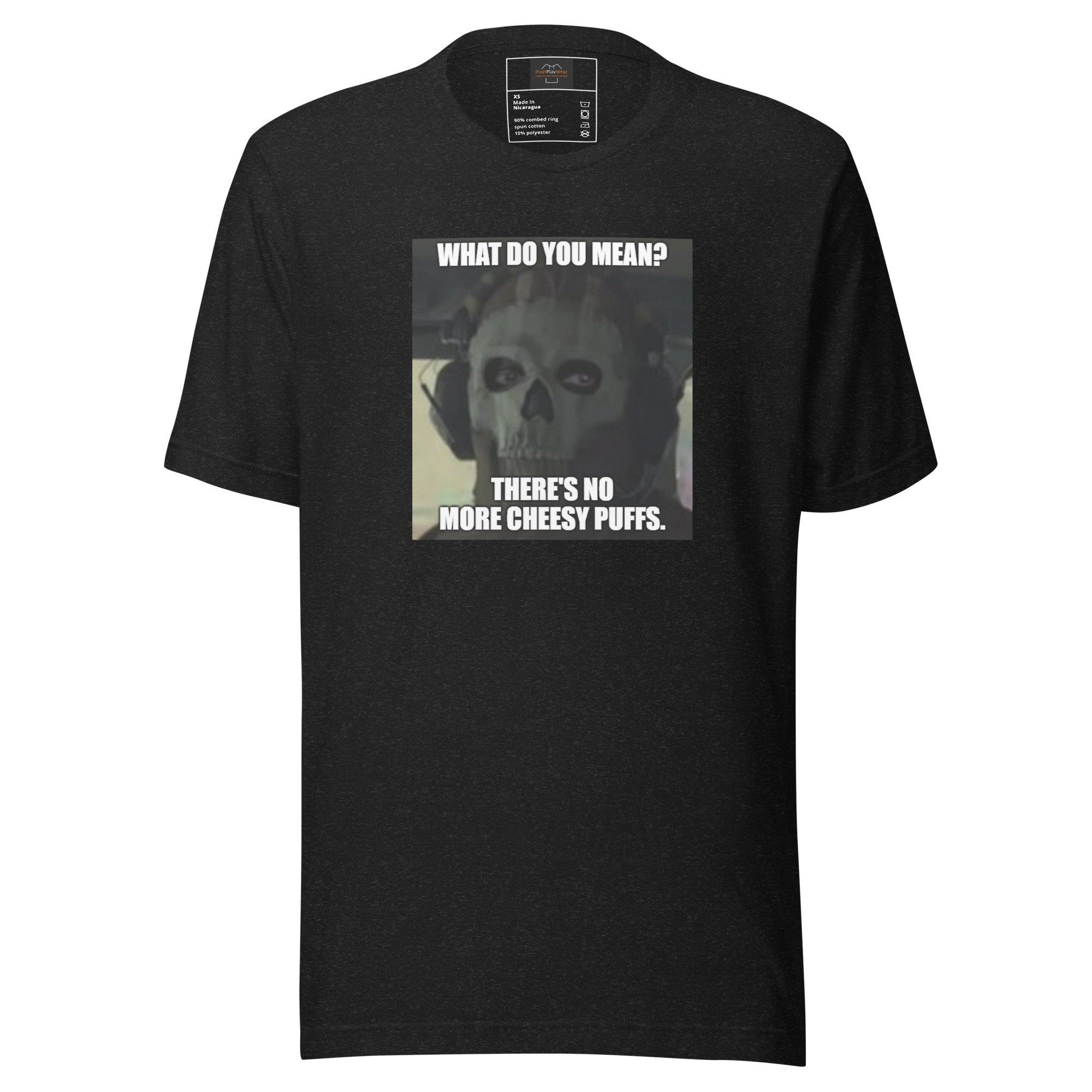 Call of Duty | MW2 Ghost's Gaze, "No More Cheesy Puffs", T-Shirt