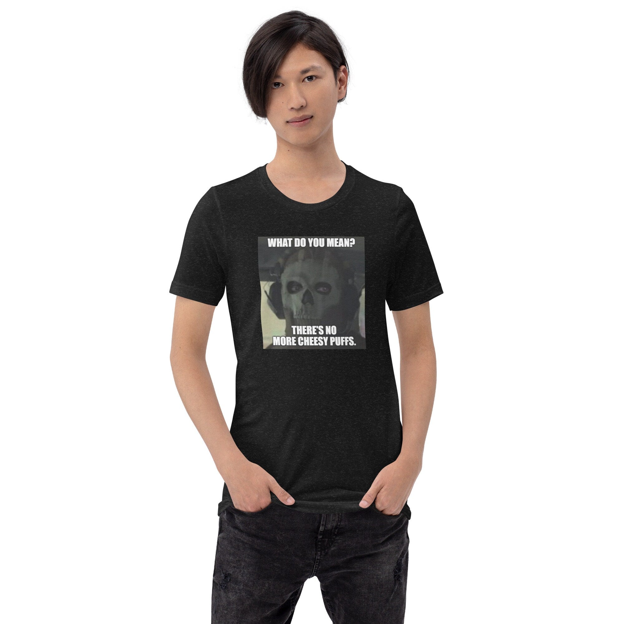 Call of Duty | MW2 Ghost's Gaze, "No More Cheesy Puffs", T-Shirt