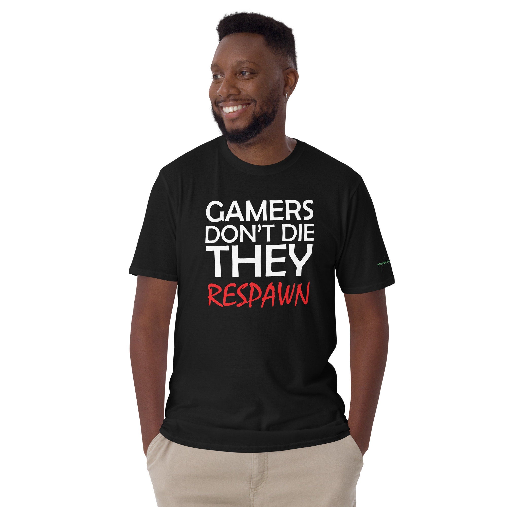 Gamers Don't Die, They Respawn Retro Gaming Tshirt