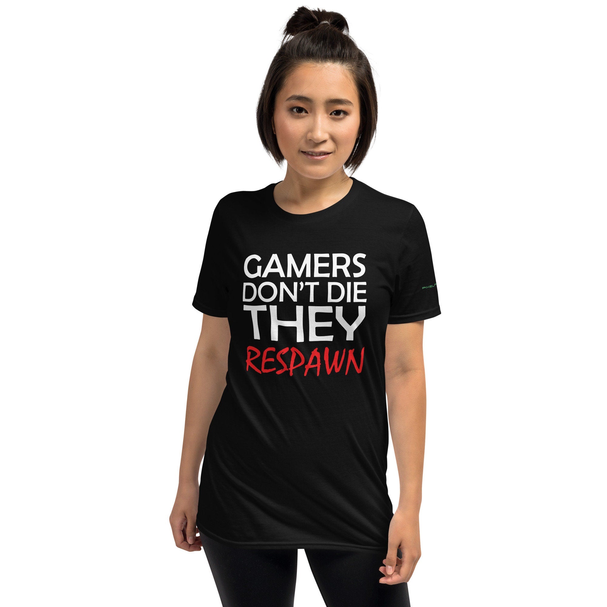 Gamers Don't Die, They Respawn Retro Gaming Tshirt