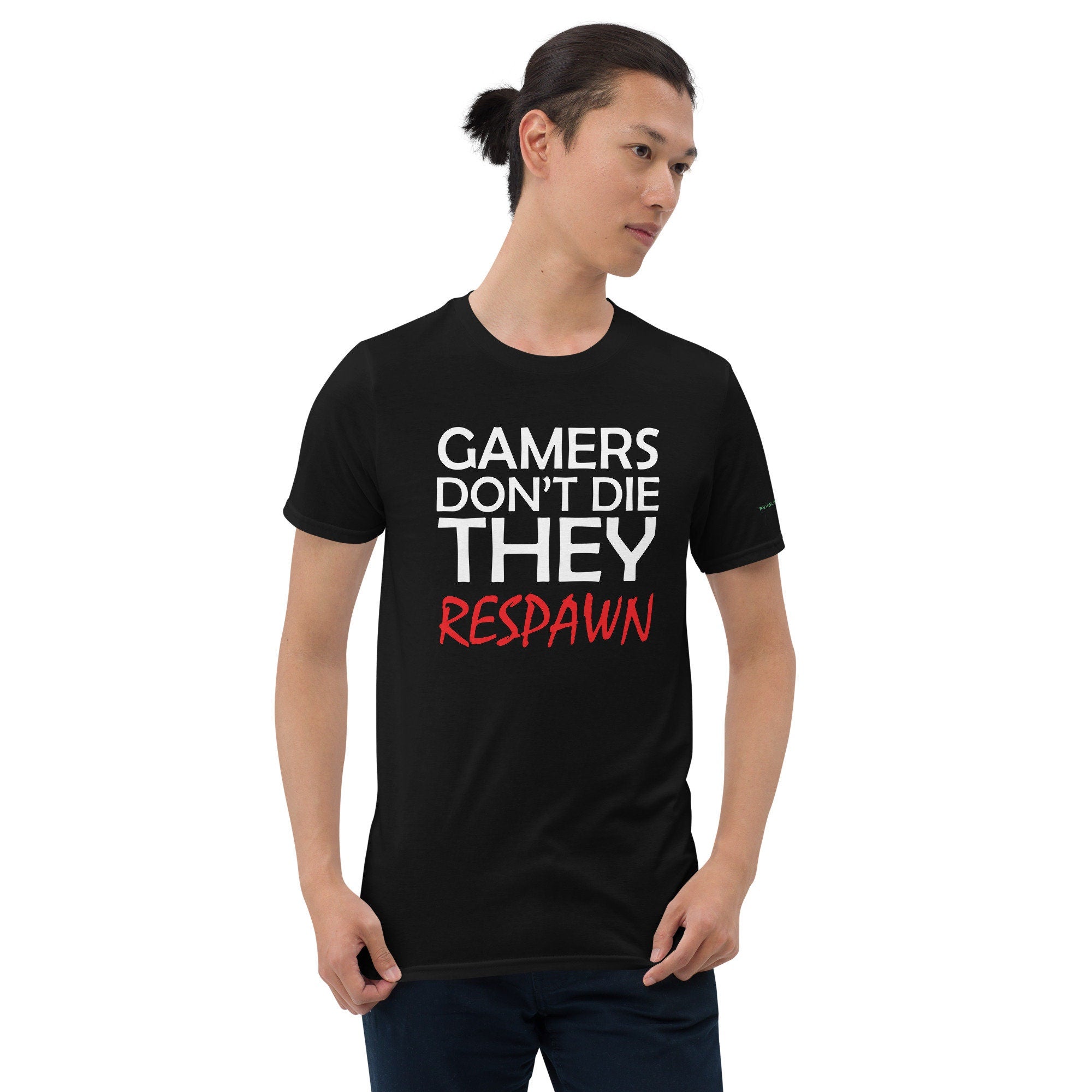 Gamers Don't Die, They Respawn Retro Gaming Tshirt